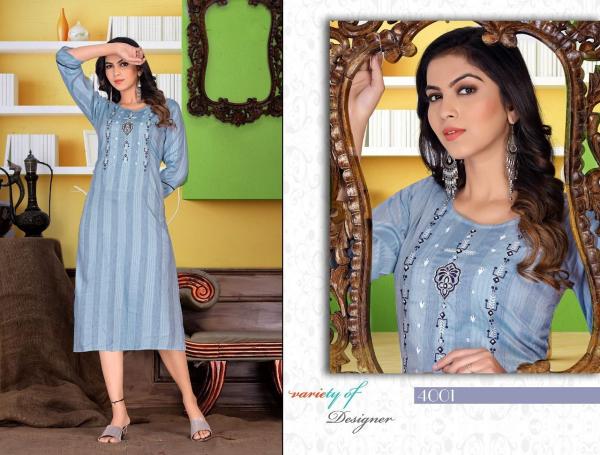 Beauty Heart Beat Heavy Rayon Embroidery Kurti Collection